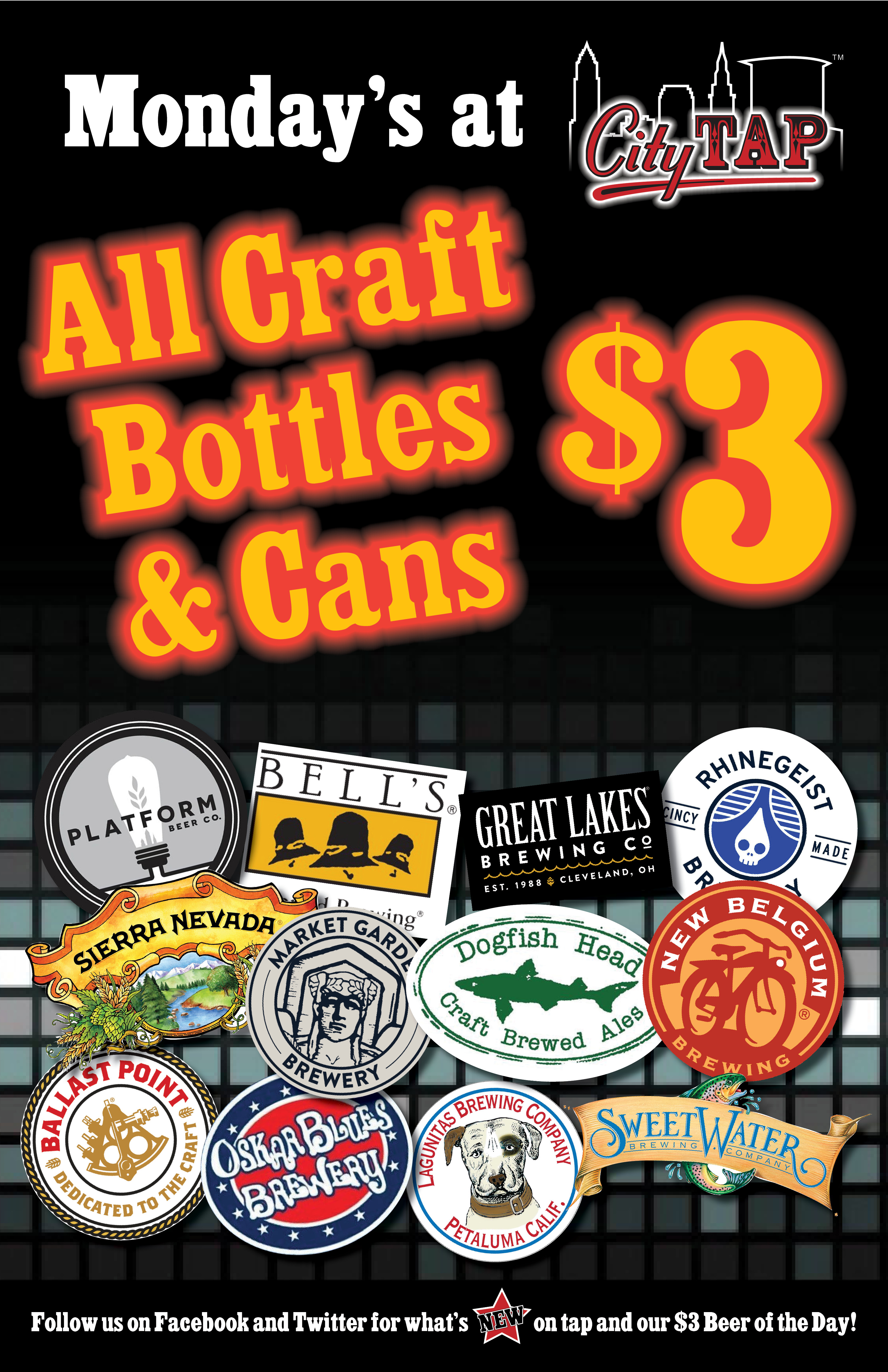 Monday's All Craft Bottles $3